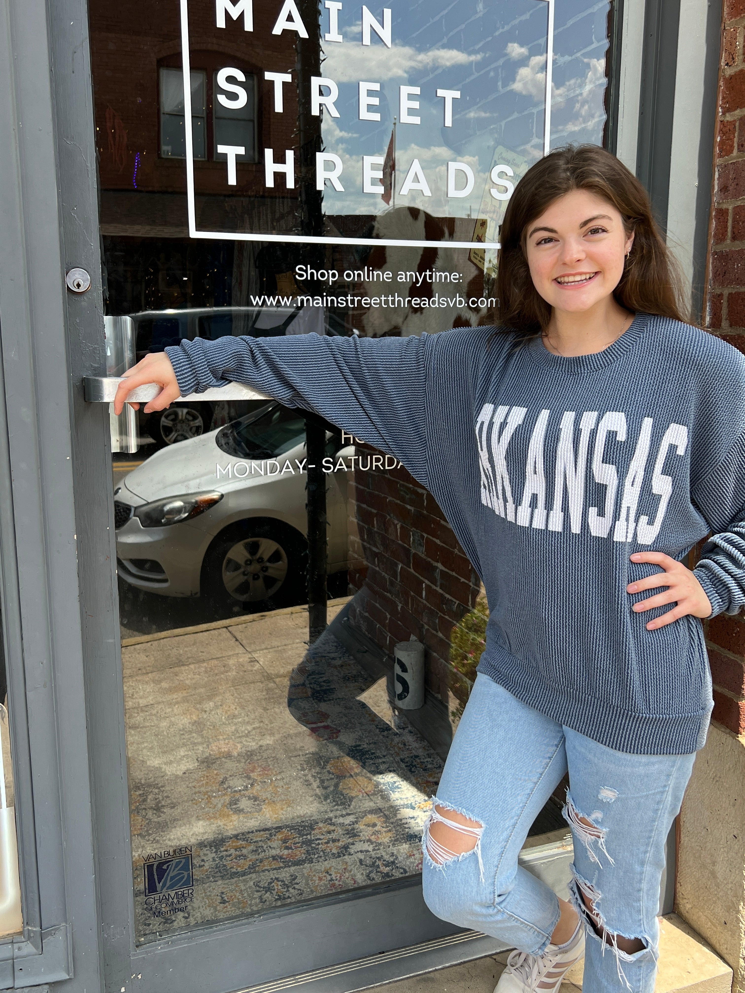 Arkansas corded sweatshirt – Street