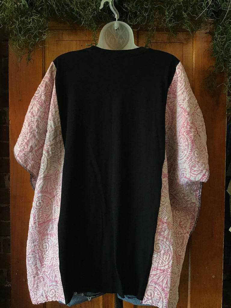 Adam Lambert kantha poncho - Main Street Threads