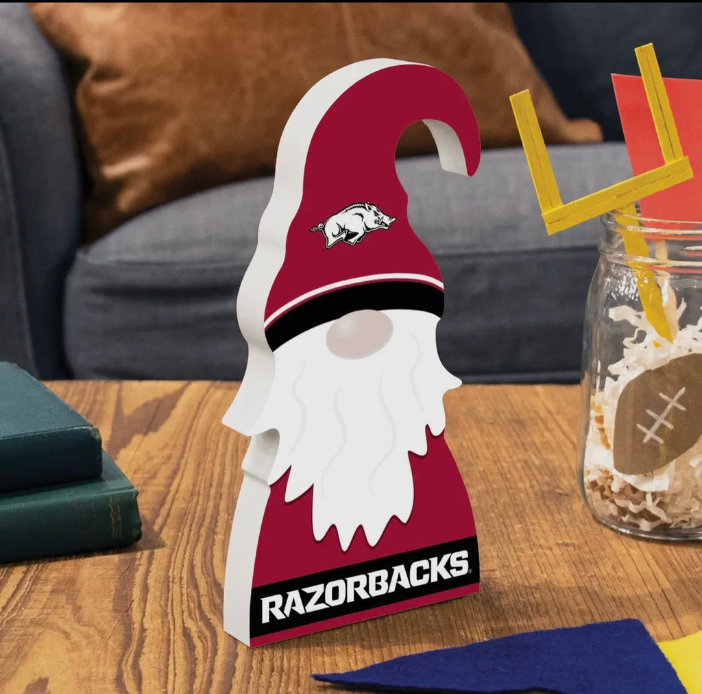 Arkansas Razorbacks Gnome - Main Street Threads