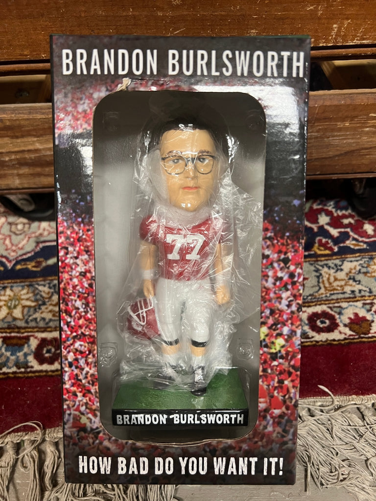 Brandon Burlsworth Bobblehead Arkansas Razorback Football - Main Street Threads