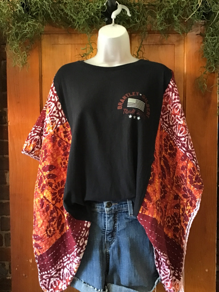 Brantley Gilbert kantha poncho - Main Street Threads
