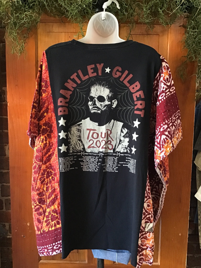 Brantley Gilbert kantha poncho - Main Street Threads