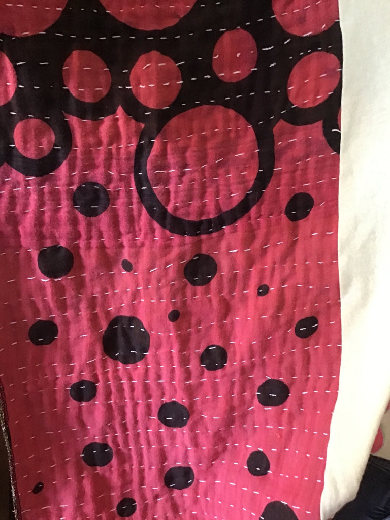 Britney Spears kantha poncho - Main Street Threads