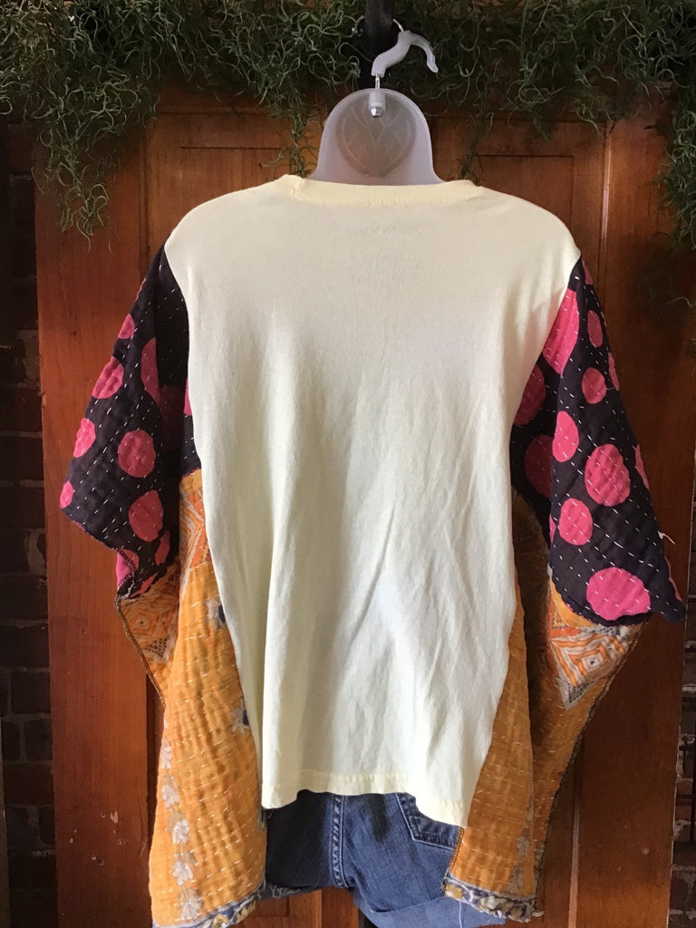 Britney Spears kantha poncho - Main Street Threads