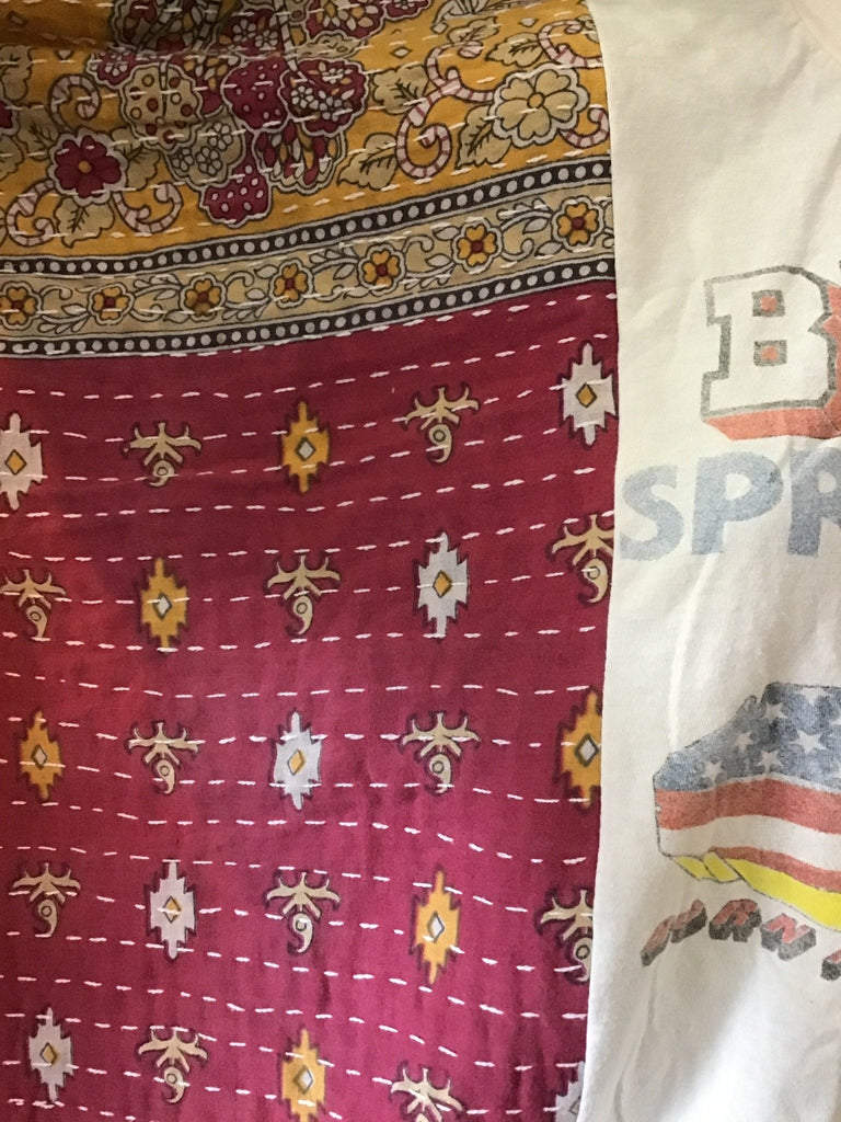 Bruce Springsteen kantha poncho - Main Street Threads
