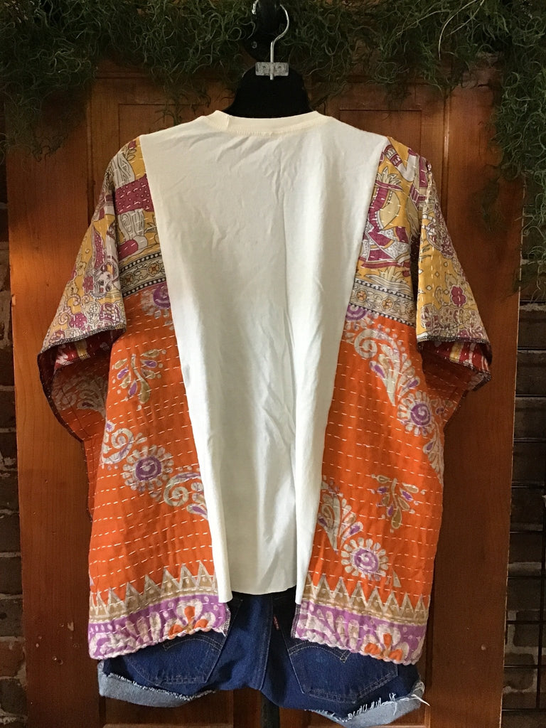 Bruce Springsteen kantha poncho - Main Street Threads