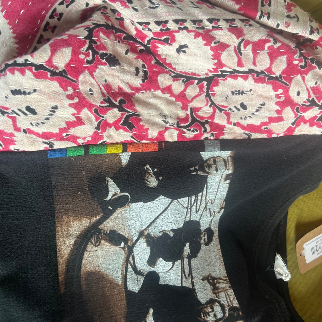 Coldplay Kantha poncho - Main Street Threads