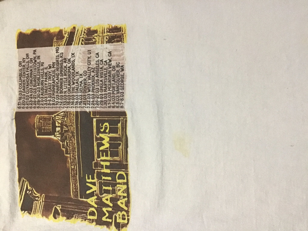 Dave Matthews Band ruffle sleeves kantha tee - Main Street Threads