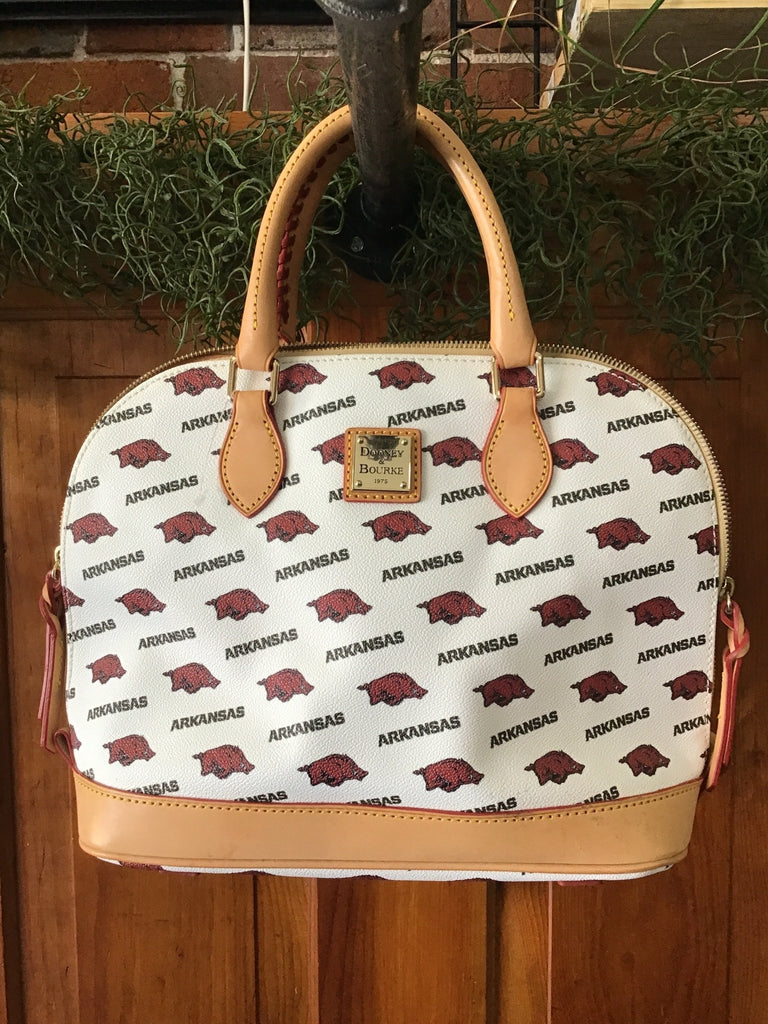 Dooney & Bourke Arkansas small zip satchel - Main Street Threads
