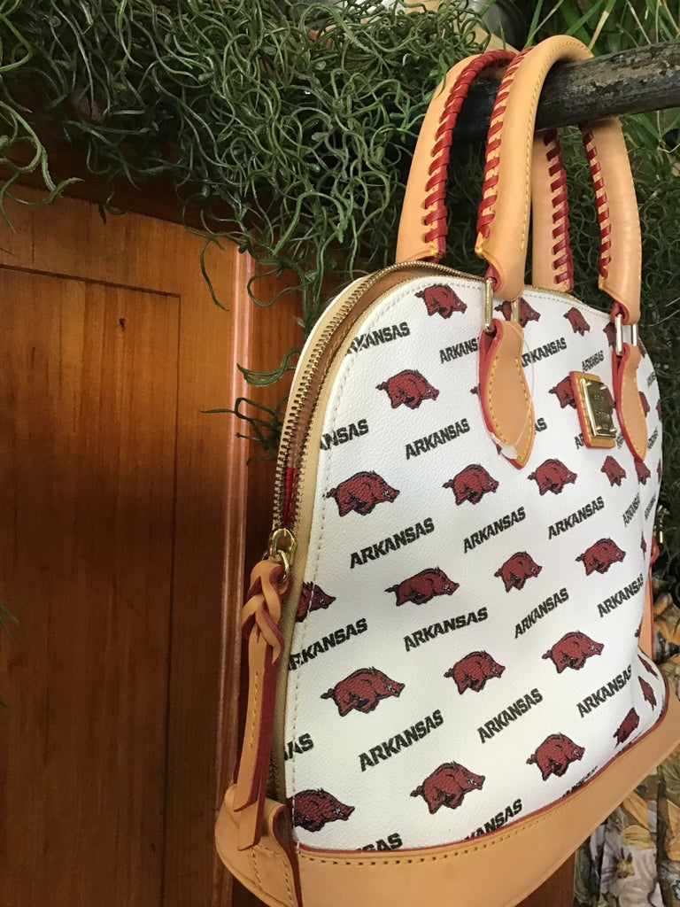 Dooney & Bourke Arkansas small zip satchel - Main Street Threads