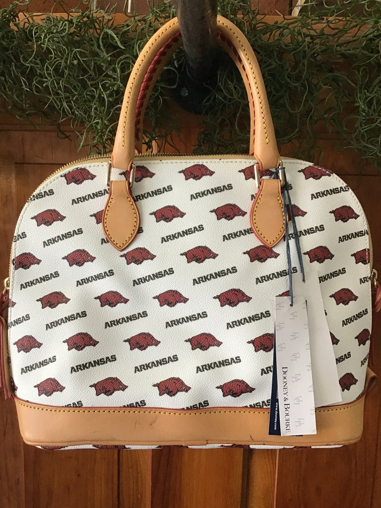 Dooney & Bourke Arkansas small zip satchel - Main Street Threads