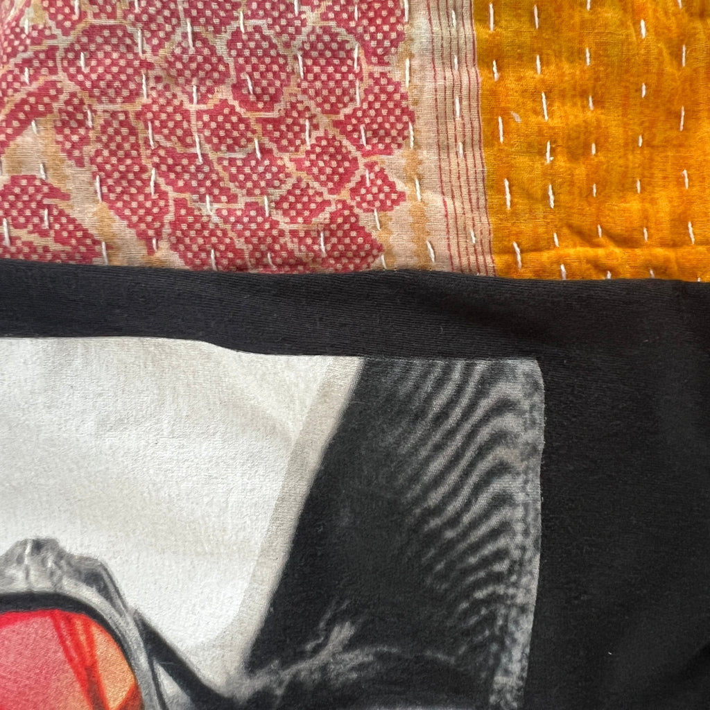 Elton John Kantha poncho - Main Street Threads