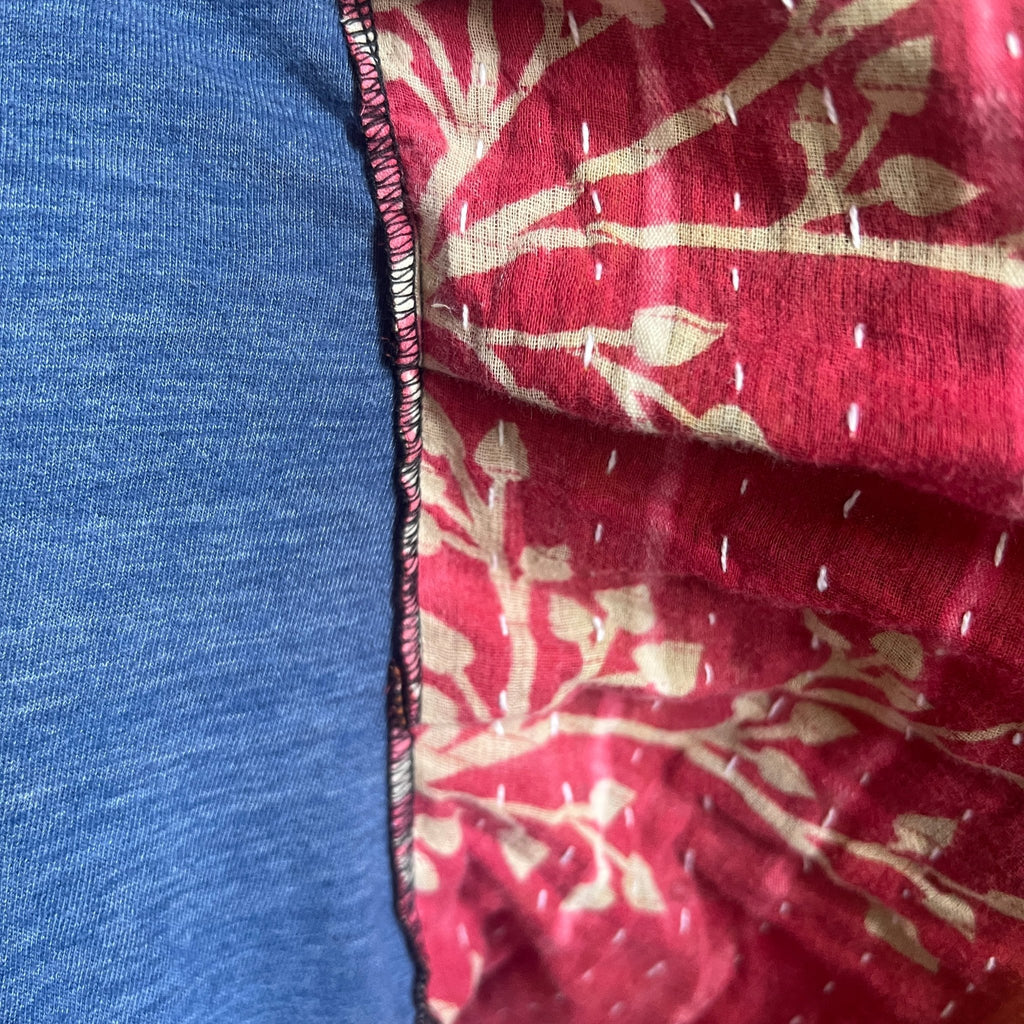 Guns - n - Roses Concert Kantha ruffle sleeves festival tee - Main Street Threads