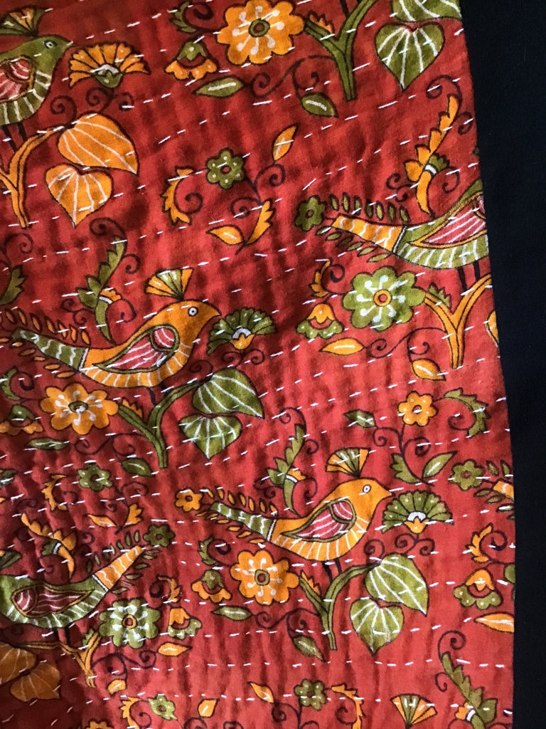 Guns N Roses kantha poncho - Main Street Threads
