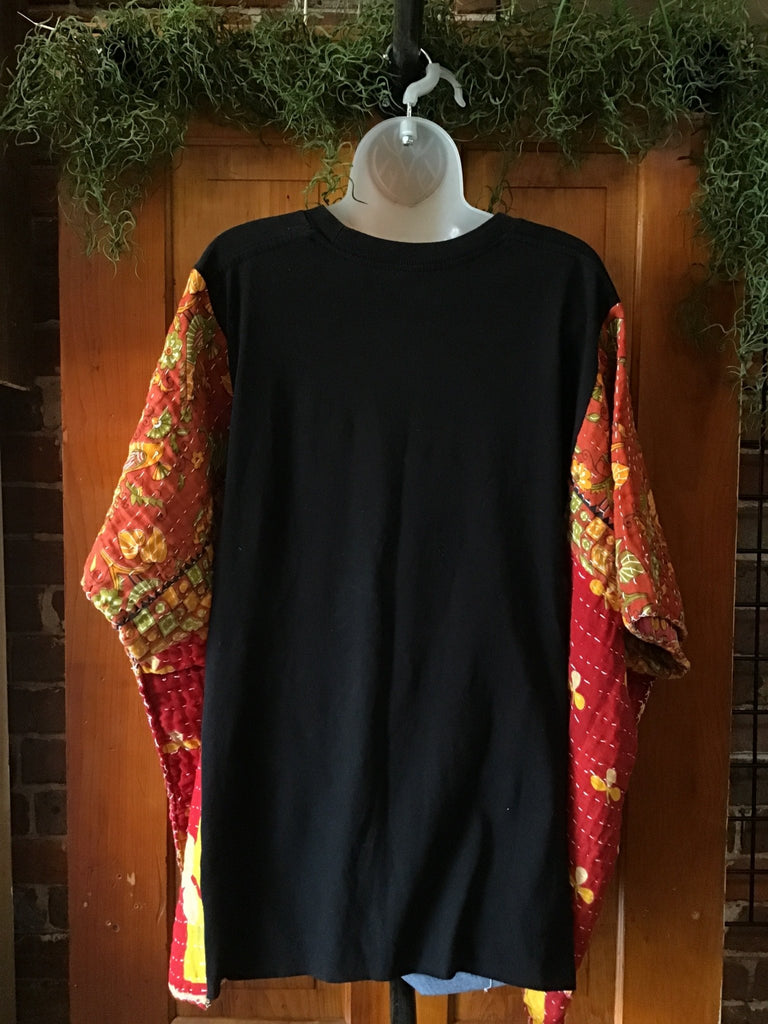 Guns N Roses kantha poncho - Main Street Threads