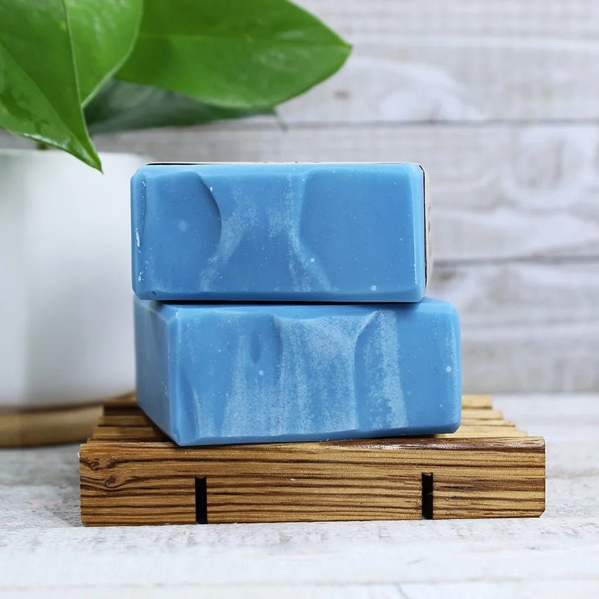 Handmade Blue Steel Artisan Soap - Main Street Threads