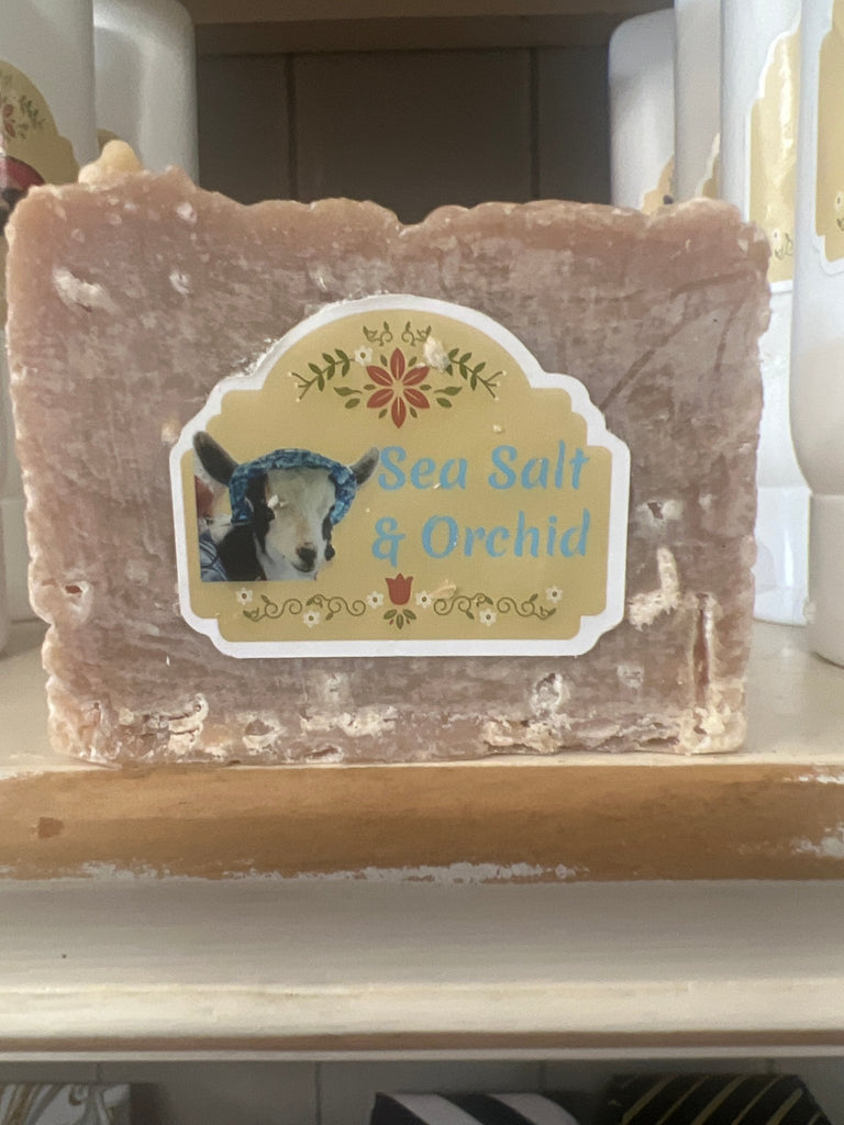 Handmade Goat Milk Seasalt & Orchid soap - Main Street Threads
