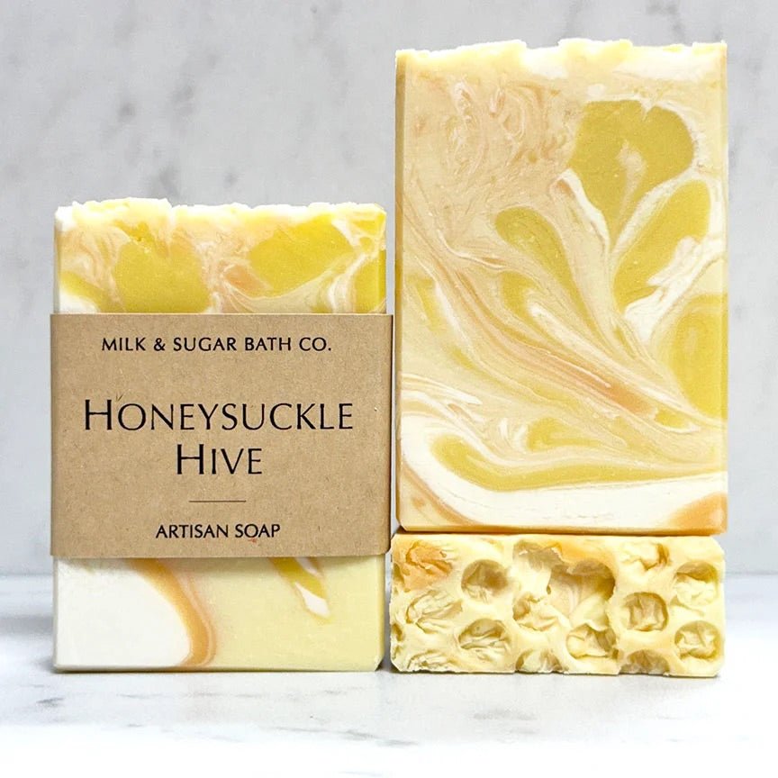Handmade Honeysuckle Hive soap - Main Street Threads