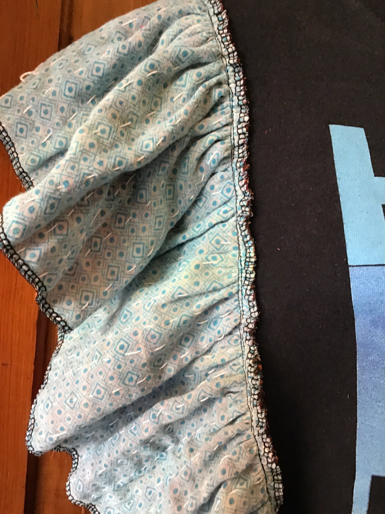 H.E.R. ruffle sleeves kantha tee - Main Street Threads