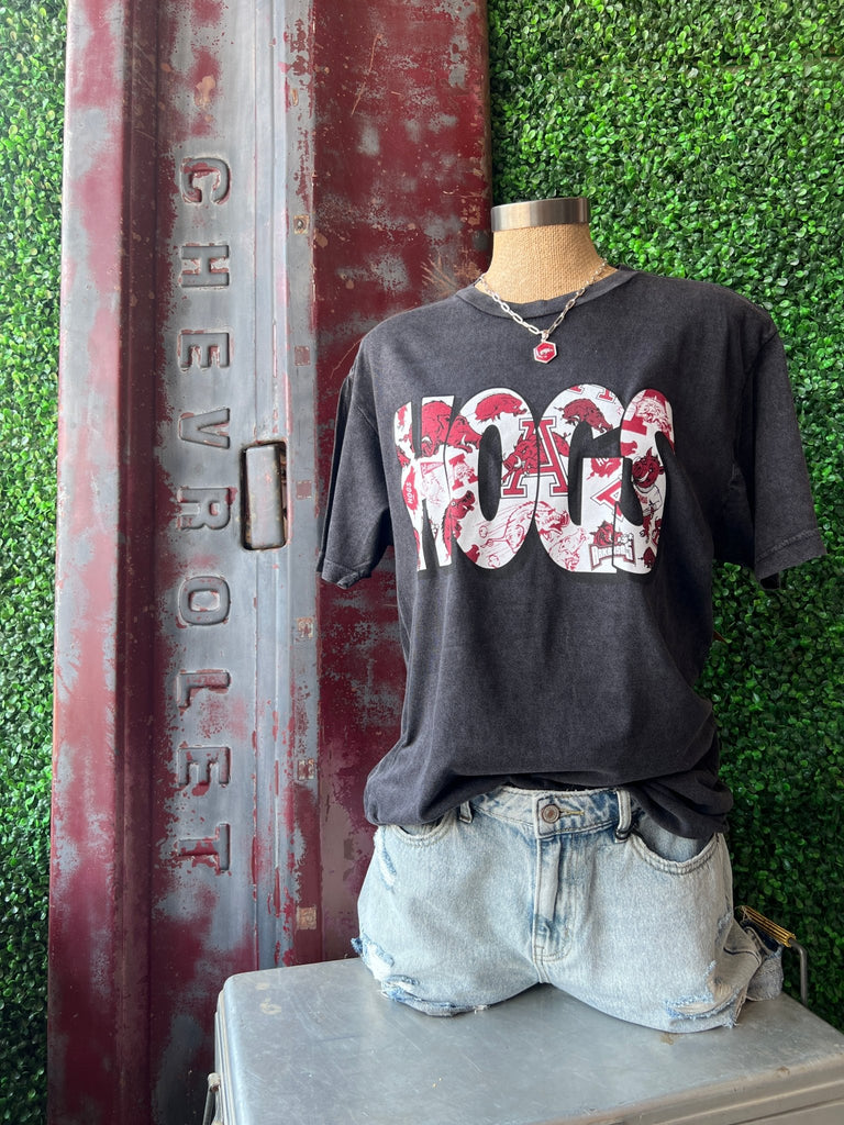 Hogs Multi - Logo Graphic Tee - Main Street Threads
