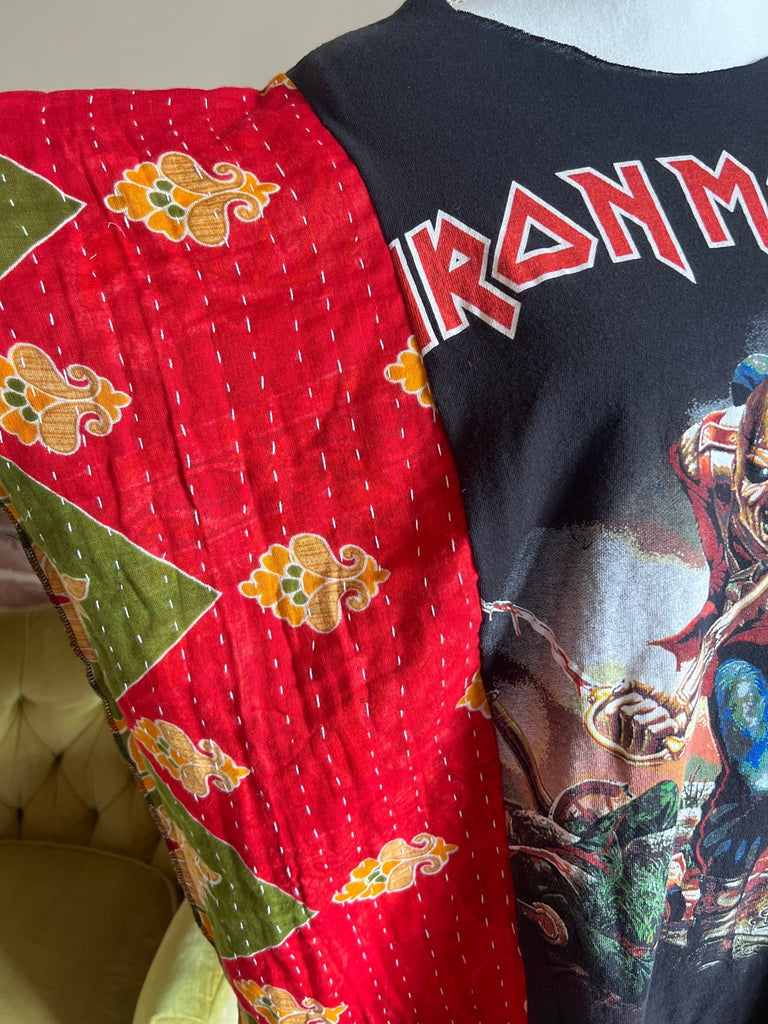 Iron Maiden Kantha poncho - Main Street Threads