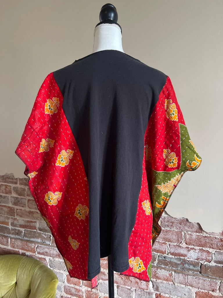 Iron Maiden Kantha poncho - Main Street Threads
