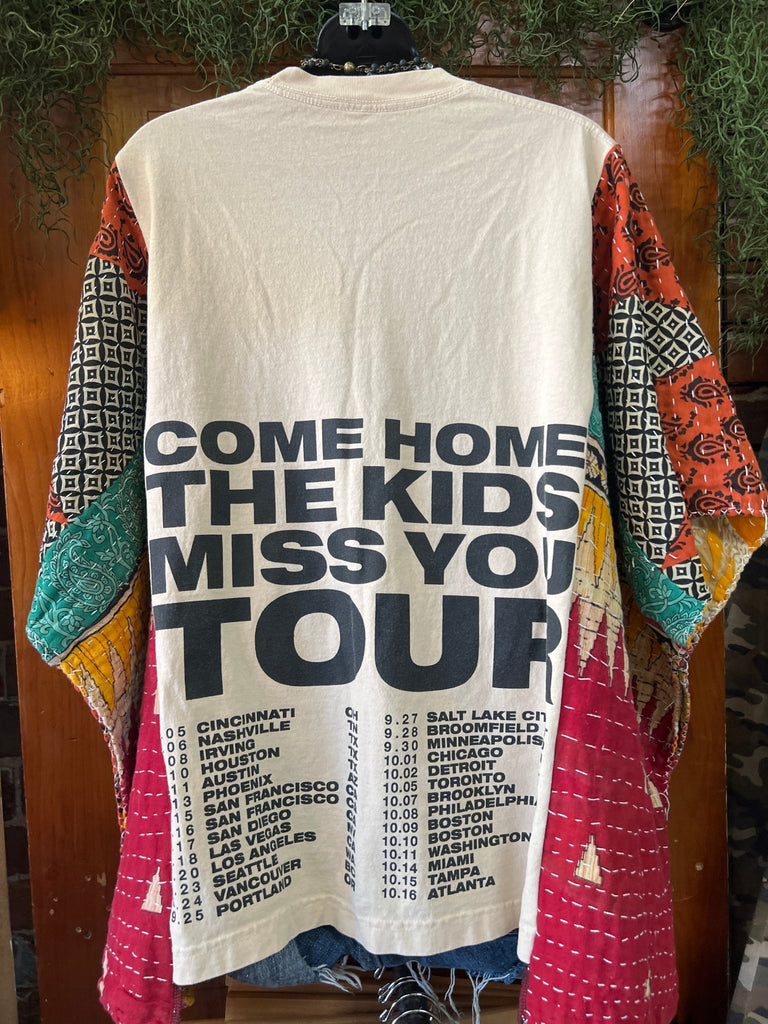 Jack Harlow kantha poncho - Main Street Threads