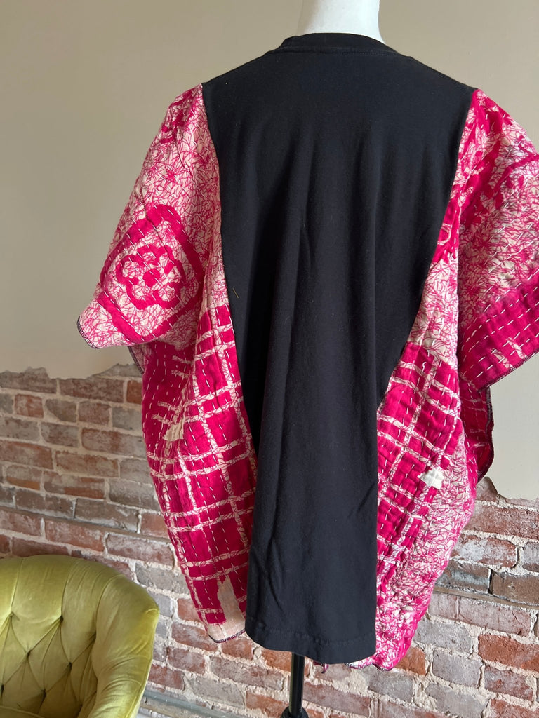 Jimi Hendrix Experience Kantha poncho - Main Street Threads