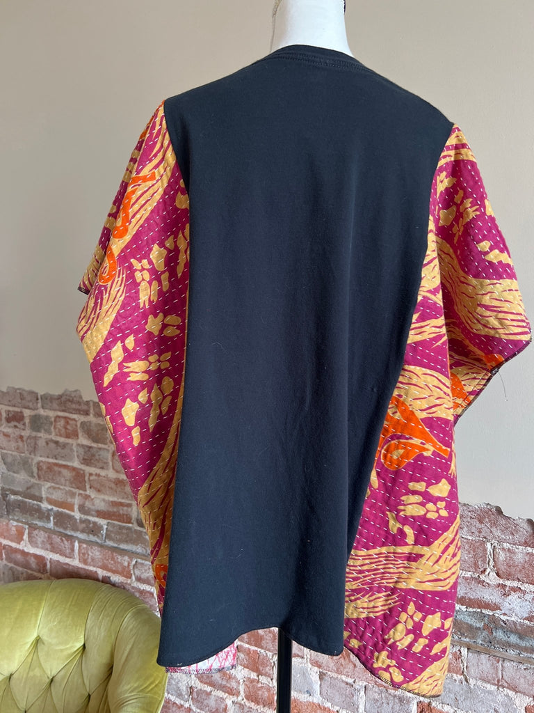 Jimi Hendrix Neon Kantha poncho - Main Street Threads