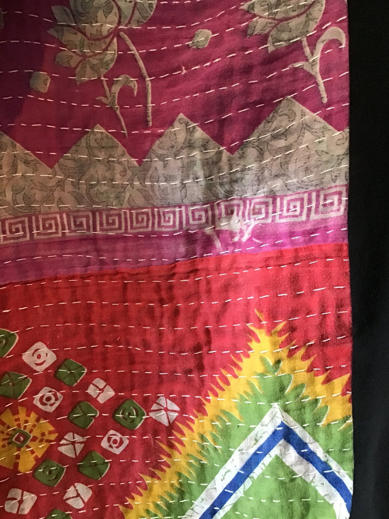 Journey kantha poncho - Main Street Threads