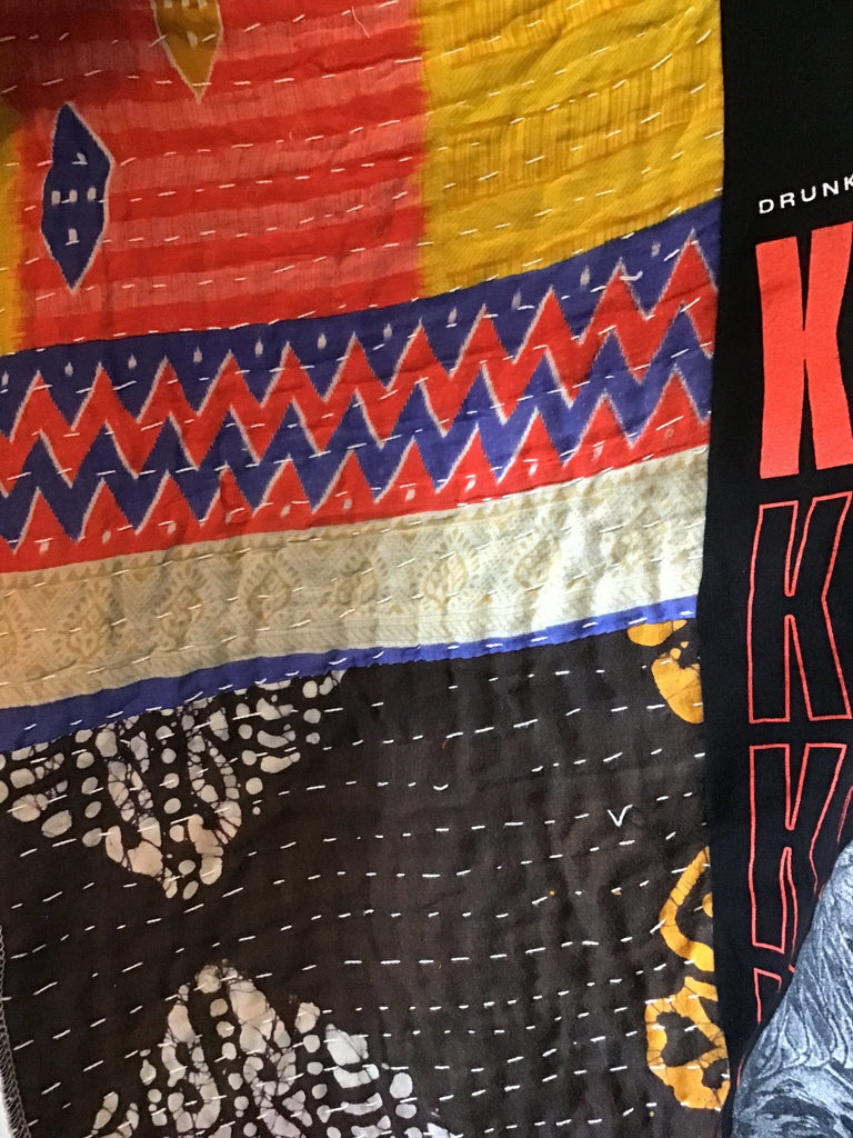 Kane Brown “Drunk or Dreaming Tour” kantha poncho - Main Street Threads