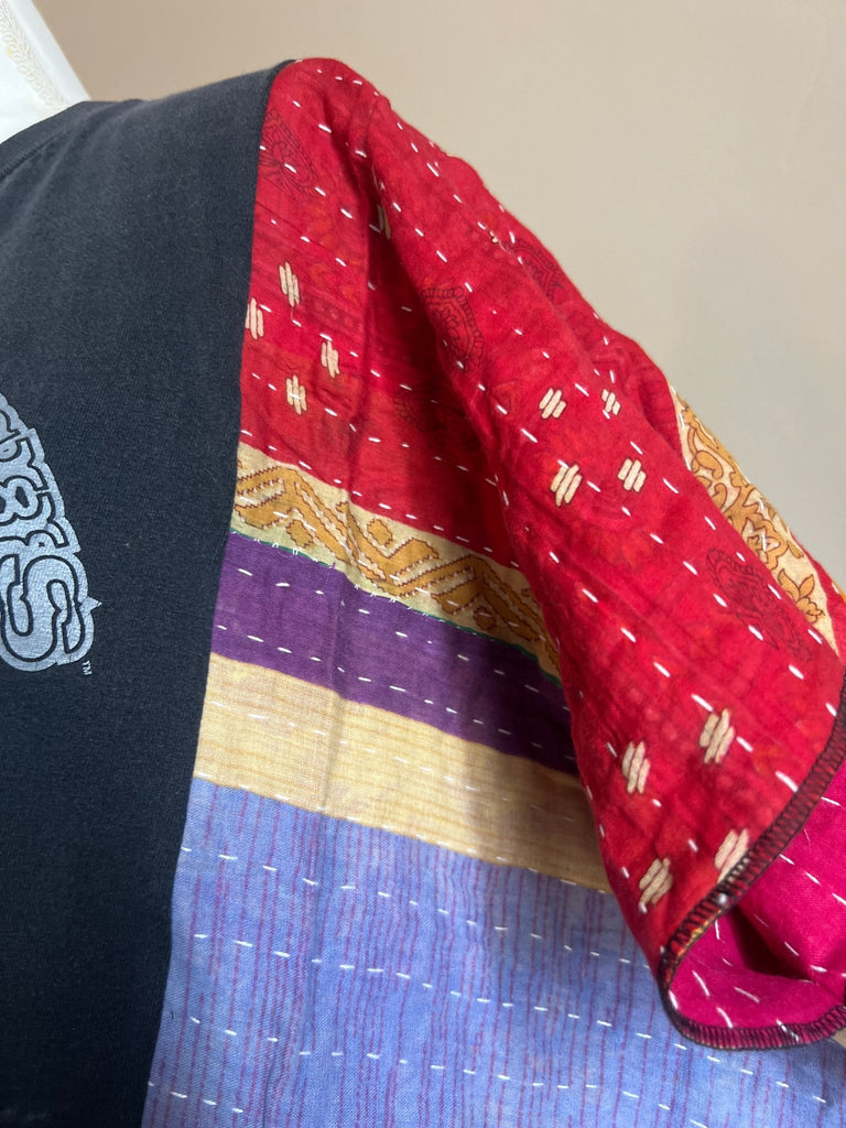 Kiss Kantha poncho - Main Street Threads
