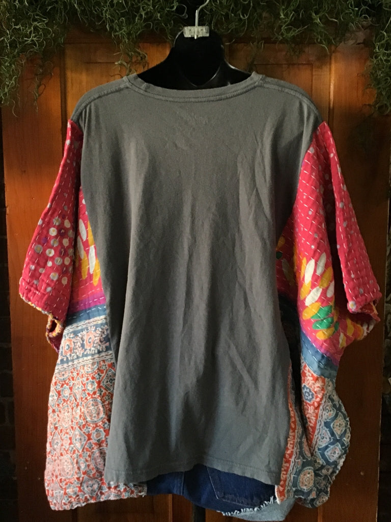 Lady Gaga kantha poncho - Main Street Threads