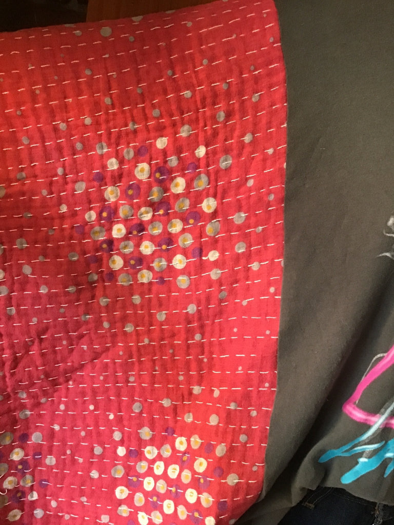 Lady Gaga kantha poncho - Main Street Threads