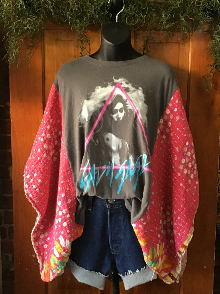 Lady Gaga kantha poncho - Main Street Threads