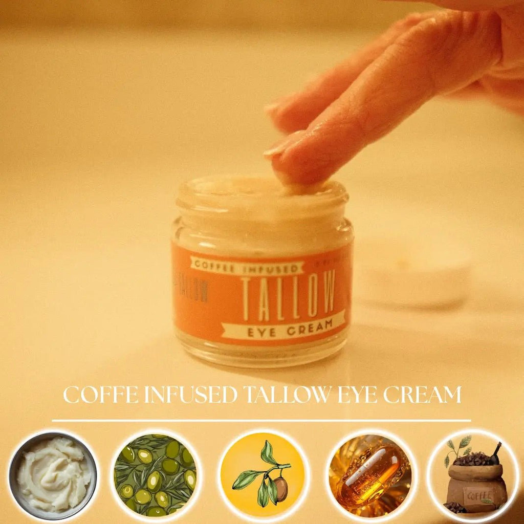 LADY MAY Handmade coffee infused TALLOW eye cream - Main Street Threads