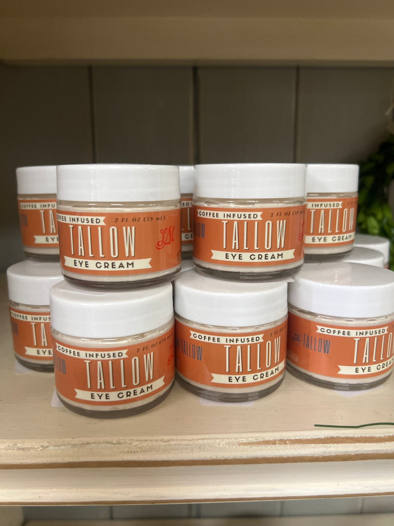 LADY MAY Handmade coffee infused TALLOW eye cream - Main Street Threads