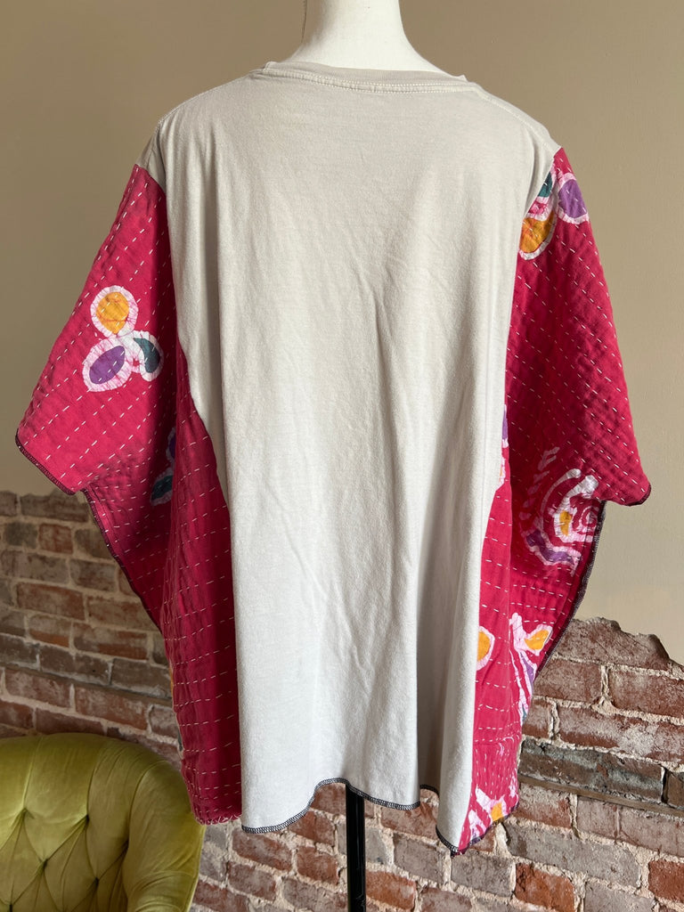Led Zeppelin Kantha poncho - Main Street Threads