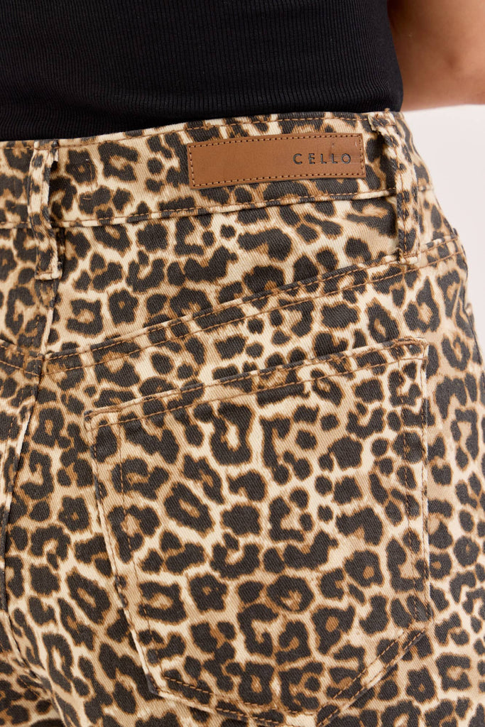 Leopard High Rise Wide Leg - Main Street Threads
