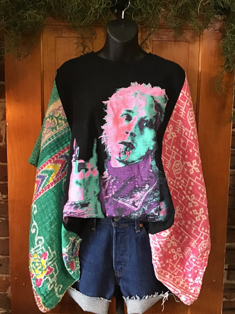 Machine Gun Kelly kantha poncho - Main Street Threads