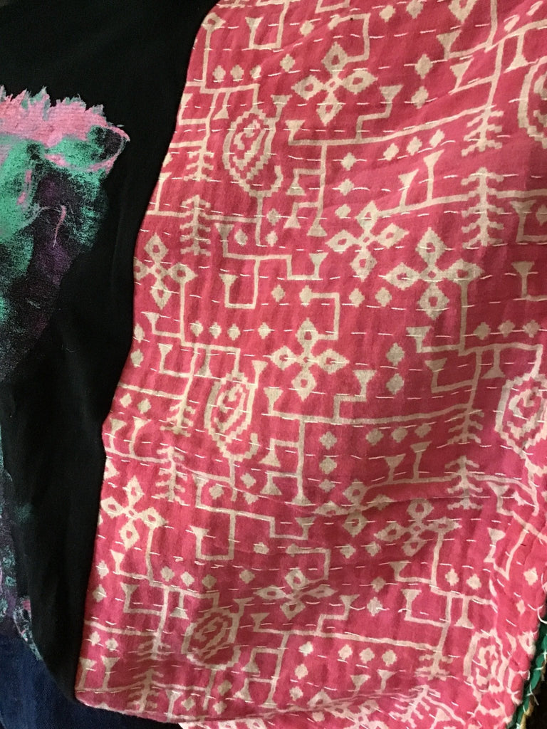 Machine Gun Kelly kantha poncho - Main Street Threads
