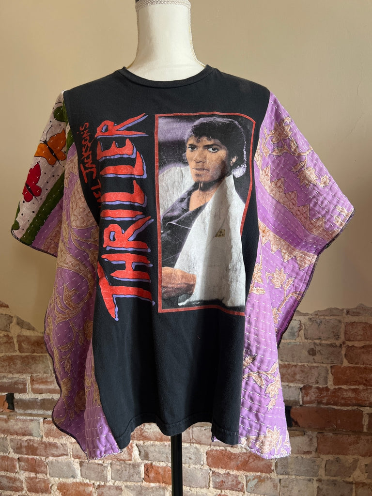 Michael Jackson Thriller Kantha poncho - Main Street Threads
