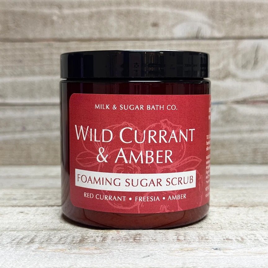 Milk & Sugar Bath Co Foaming Sugar Scrub - Main Street Threads