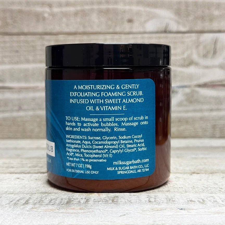 Milk & Sugar Bath Co Foaming Sugar Scrub - Main Street Threads
