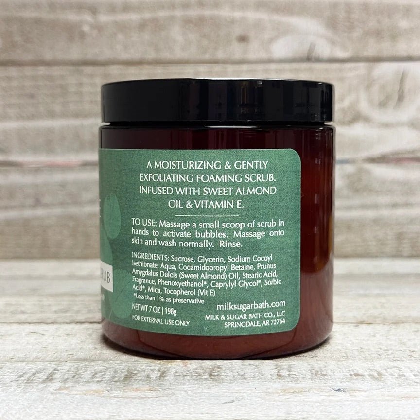 Milk & Sugar Bath Co Foaming Sugar Scrub - Main Street Threads