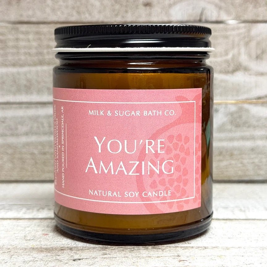 Milk & Sugar Bath Co Soy Candle - Main Street Threads