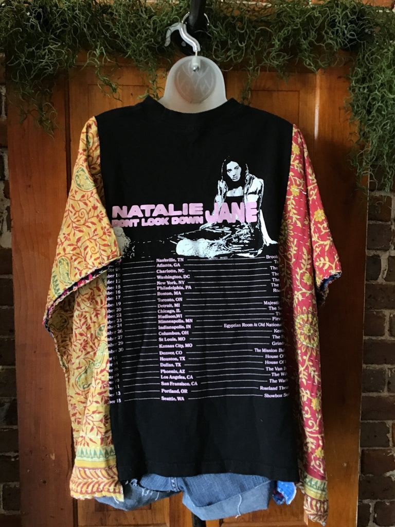 Natalie Jane kantha poncho - Main Street Threads