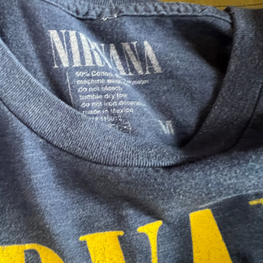 Nirvana Concert Kantha ruffle sleeves festival tee - Main Street Threads