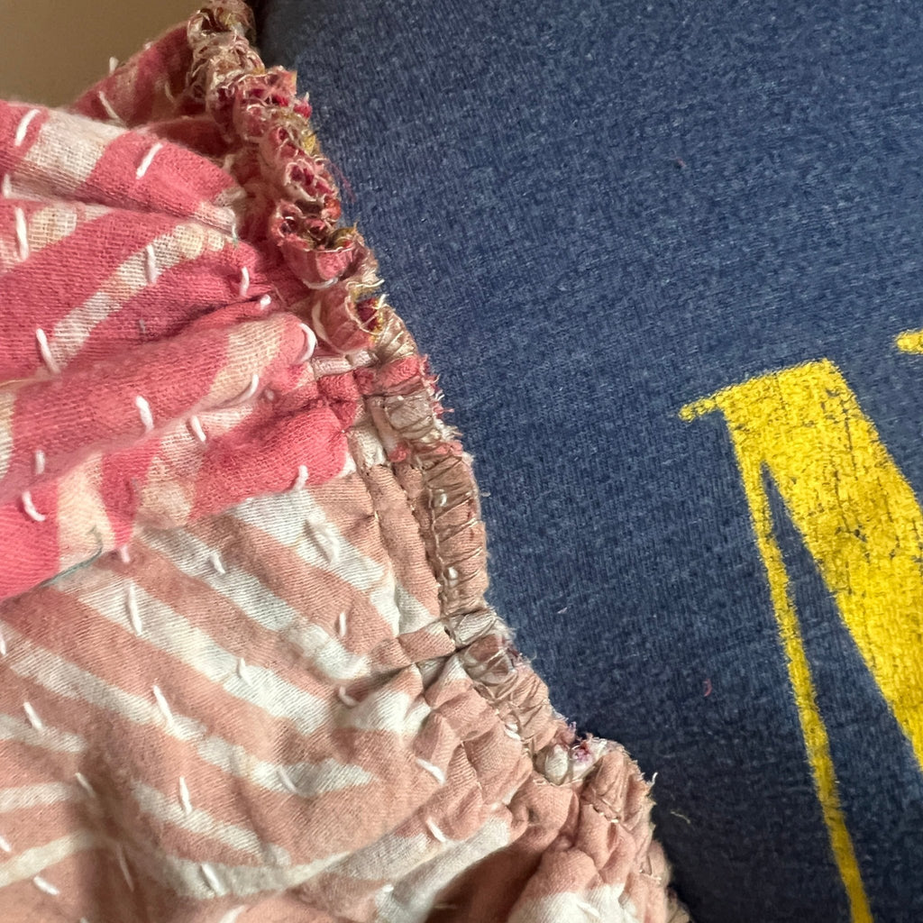 Nirvana Concert Kantha ruffle sleeves festival tee - Main Street Threads
