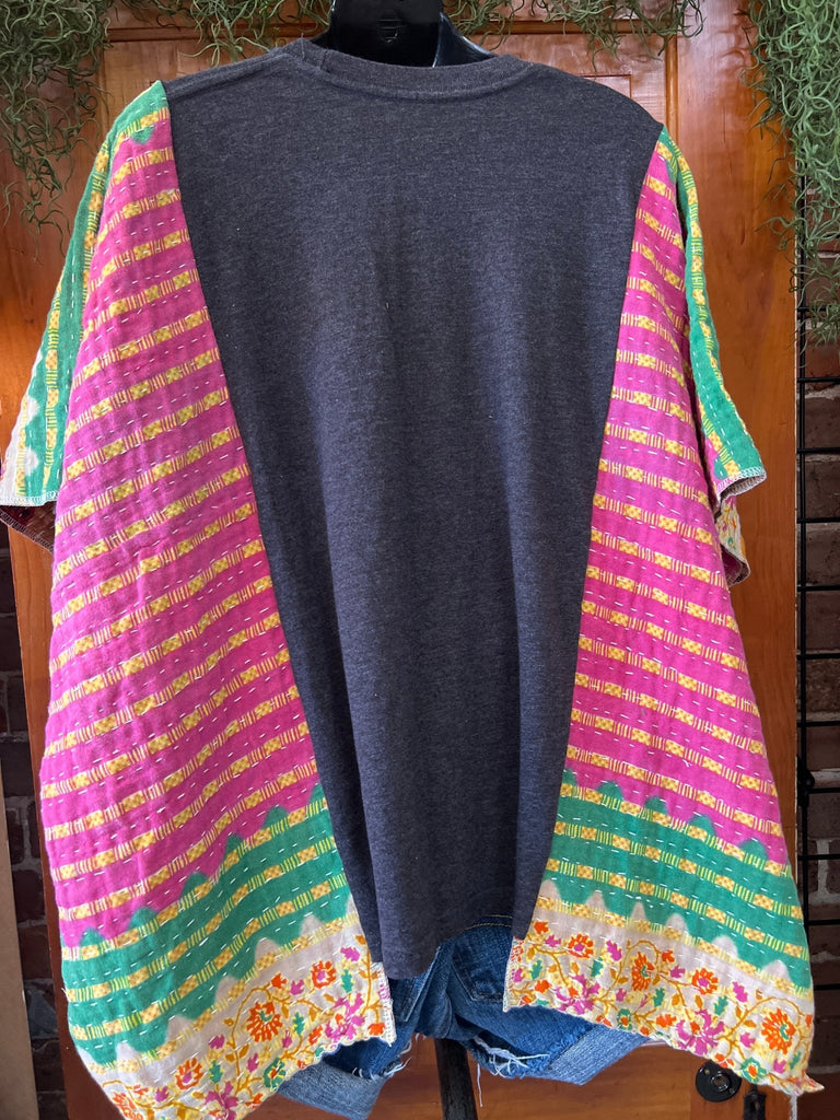 Nirvana kantha poncho - Main Street Threads